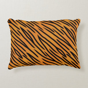 tijgerstripe patroonpatroon decoratief kussen