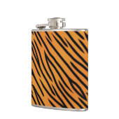 tijgerstripe patroonpatroon heupfles (Links)