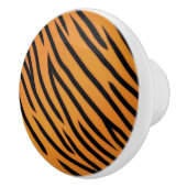 tijgerstripe patroonpatroon keramische knop (Rechts)