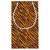 tijgerstripe patroonpatroon klein cadeauzakje (Achterkant)