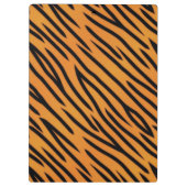 tijgerstripe patroonpatroon klembord (Achterkant)