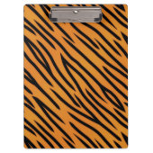 tijgerstripe patroonpatroon klembord (Voorkant)