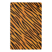 tijgerstripe patroonpatroon mini klembord (Achterkant)