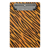 tijgerstripe patroonpatroon mini klembord (Voorkant)