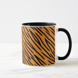 tijgerstripe patroonpatroon mok