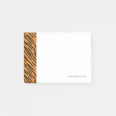 tijgerstripe patroonpatroon post-it® notes (Voorkant)