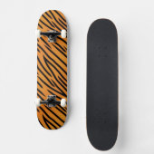 tijgerstripe patroonpatroon skateboard (Voorkant)