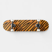 tijgerstripe patroonpatroon skateboard (Horizontaal)