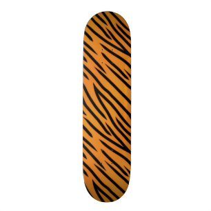 tijgerstripe patroonpatroon skateboard