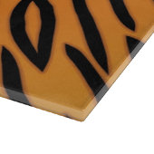 tijgerstripe patroonpatroon snijplank (Hoek)