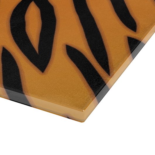 tijgerstripe patroonpatroon snijplank (Hoek)