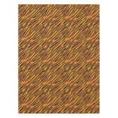 tijgerstripe patroonpatroon tafelkleed (Voorkant)