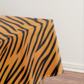 tijgerstripe patroonpatroon tafelkleed (Voorbeeld)