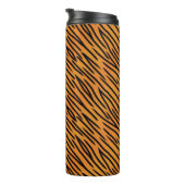 tijgerstripe patroonpatroon thermosbeker (Geroteerd rechts)