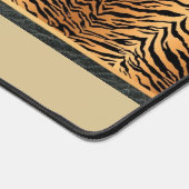 Tijgerstripes afdrukken bureaumat (Hoek)