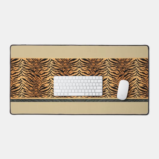 Tijgerstripes afdrukken bureaumat (Keyboard & Muis)