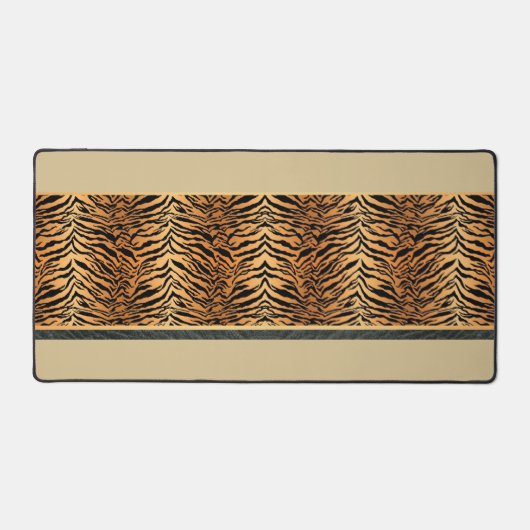 Tijgerstripes afdrukken bureaumat (Voorkant)