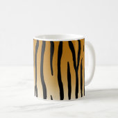 Tijgerstripes — Exotic Animal Print Koffiemok (Voorkant rechts)