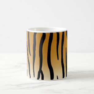 Tijgerstripes — Exotic Animal Print Koffiemok