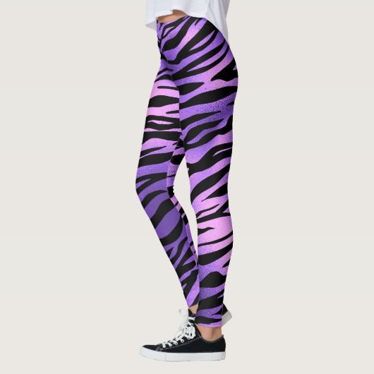 tijgerstripes — Metaal Leggings (Links)