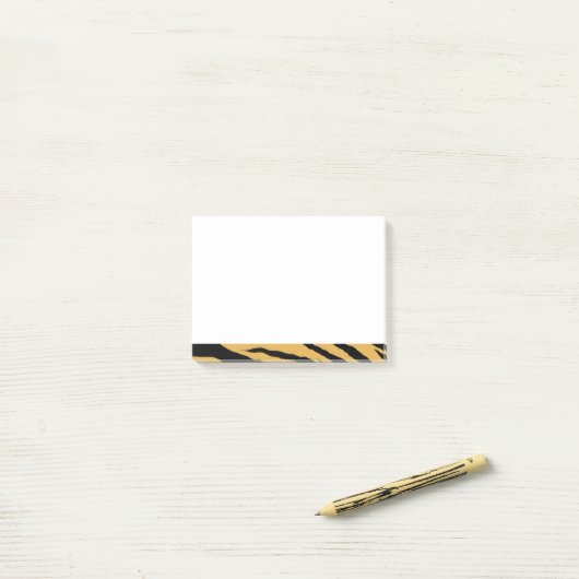 Tijgerstripes Post-it notities Post-it® Notes (Op bureau)
