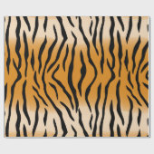 tijgerstripestiment cadeaupapier (Vlak)