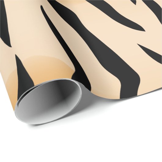 tijgerstripestiment cadeaupapier (Rol Hoek)
