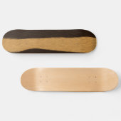 Tijgerstrips Patroon. Skateboard (Horizontaal)