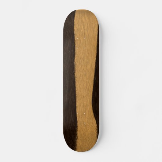 Tijgerstrips Patroon. Skateboard (Voorkant)