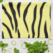 tijgerstrips theedoek (Gevouwen)