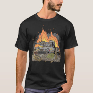 Tijgertank in de Tweede Wereldoorlog Duitse Panzer T-shirt