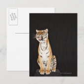 Tijgerteelt Briefkaart (Voorkant / Achterkant)