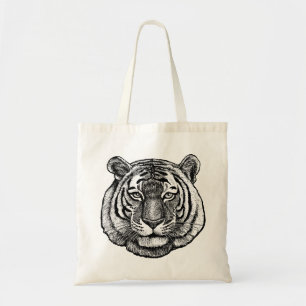Tijgertekening Tote Bag