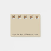 Tijgertijger brandend helder post-it® notes (Voorkant)