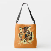 Tijgertijger Crossbody Tas (Achterkant)