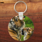 tijgertijger sleutelhanger (Voorkant)