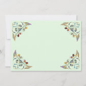 Tijgeruitnodiging Kaart (Achterkant)