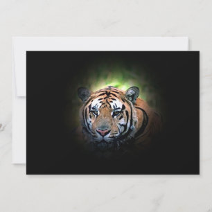 Tijgeruitnodiging Kaart