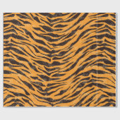 tijgervacht, tijgerhuid, patroon van de huid van d cadeaupapier (Vlak)