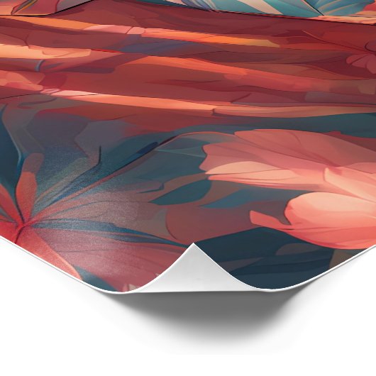 Tijgervakantie Perfect Poster (Hoek)