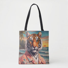 Tijgervakantie Tote Bag