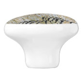 tijgerverfpatroon keramische knop (Zijkant)