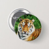 Tijgerversoepeling Ronde Button 5,7 Cm (Voorkant /achterkant)