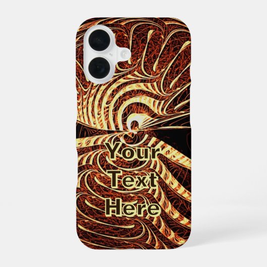 Tijgervis iPhone 16 Hoesje (Achterkant)