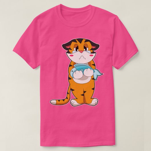 tijgervis t-shirt (Design voorkant)