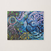 tijgervisie legpuzzel (Horizontaal)