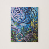 tijgervisie legpuzzel (Verticaal)