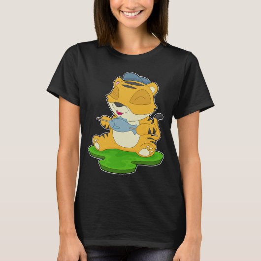 tijgervisser t-shirt (Voorkant)