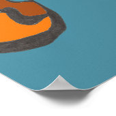 Tijgervlucht 13x19 poster (Hoek)