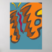 Tijgervlucht 13x19 poster (Voorkant)